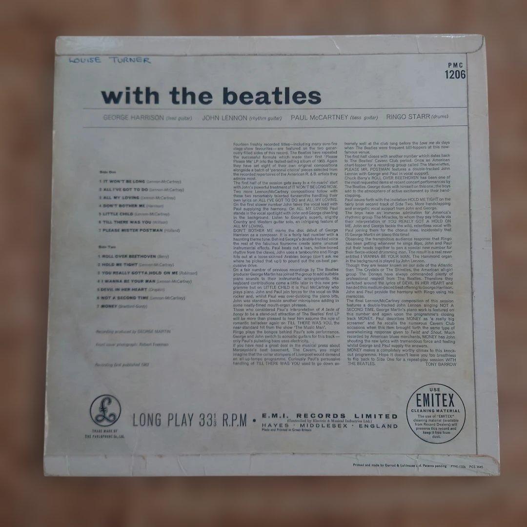 UK希少盤The Beatles - with the beatles