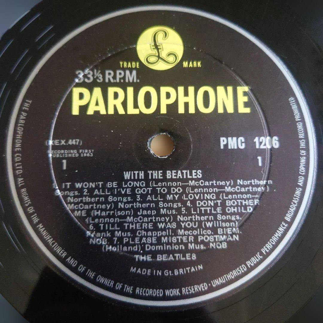 UK希少盤The Beatles - with the beatles