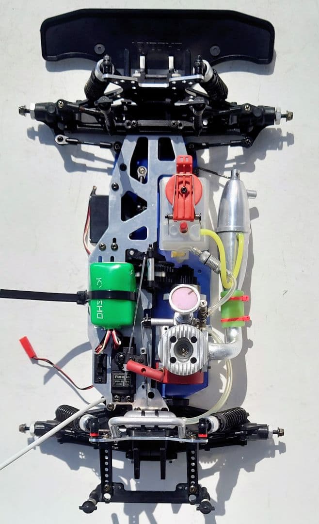 【動作確認済】美品！京商1/10 GP10 エンジン サーボ プロポ 2スピード