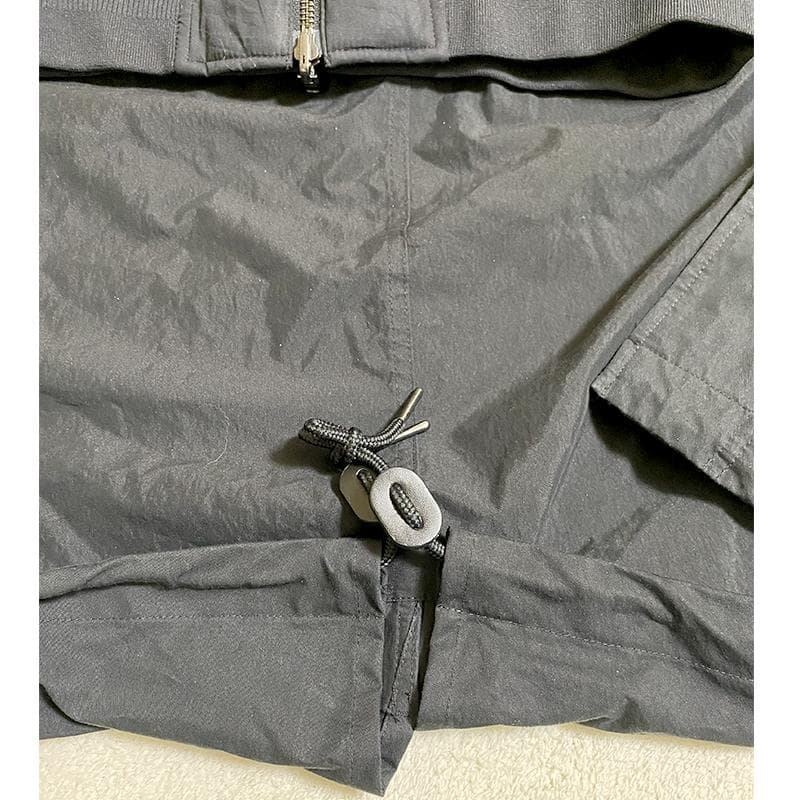 【未使用】フレッドペリー FRED PERRY ファー付きブラック モッズコート