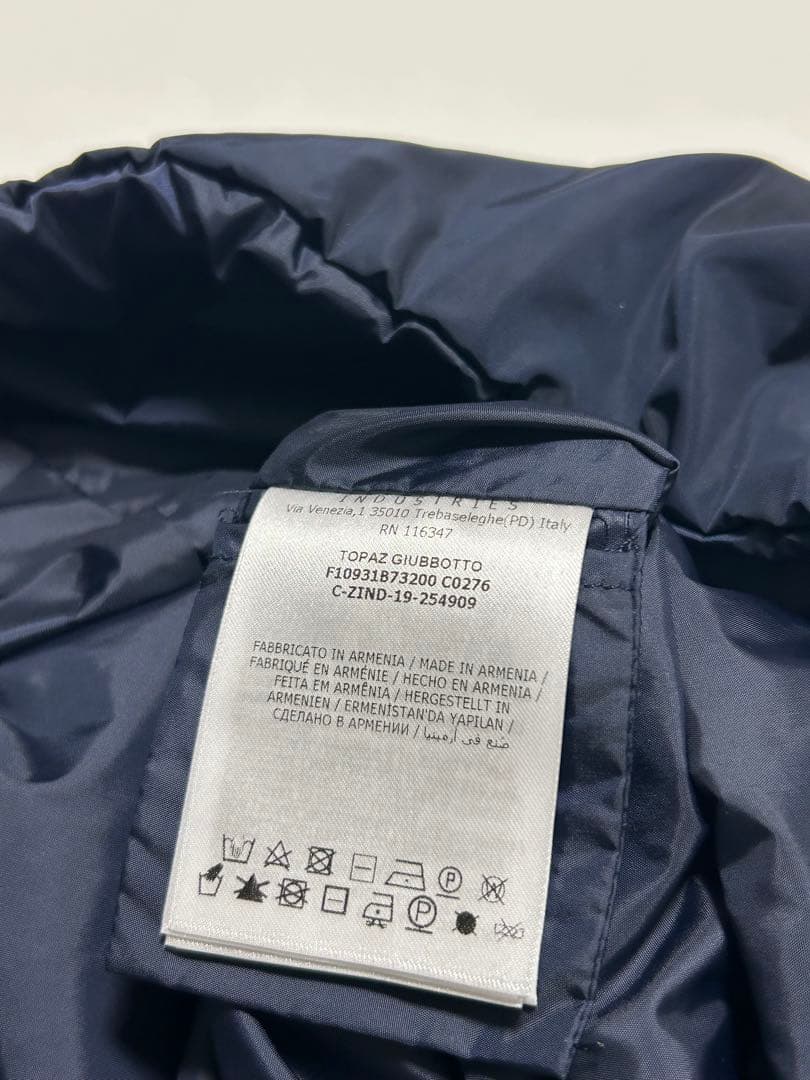 美品　MONCLER TOPAZ ナイロンコートネイビー スプリングコート