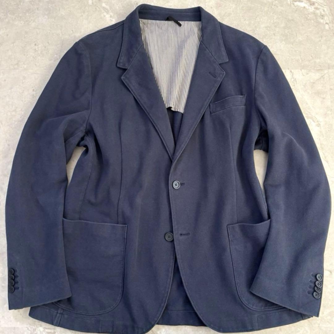 DOLCE & GABBANA テーラードジャケット 本切羽 54 ネイビー