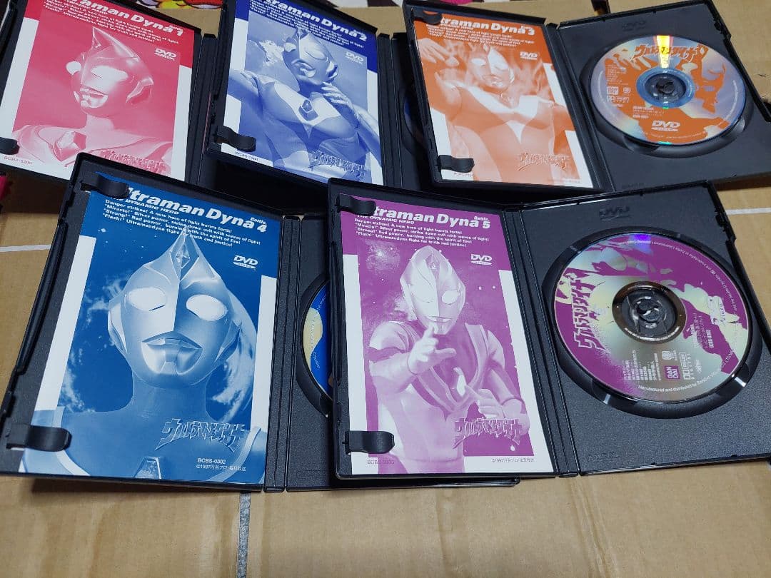 ２３日迄値引き【セル版】ウルトラマンダイナ DVD 全13巻セット