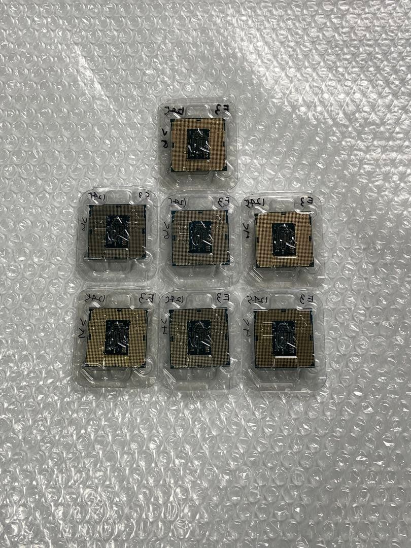 CPU INTEL XEON E3-1245V5 7枚 ジャンク