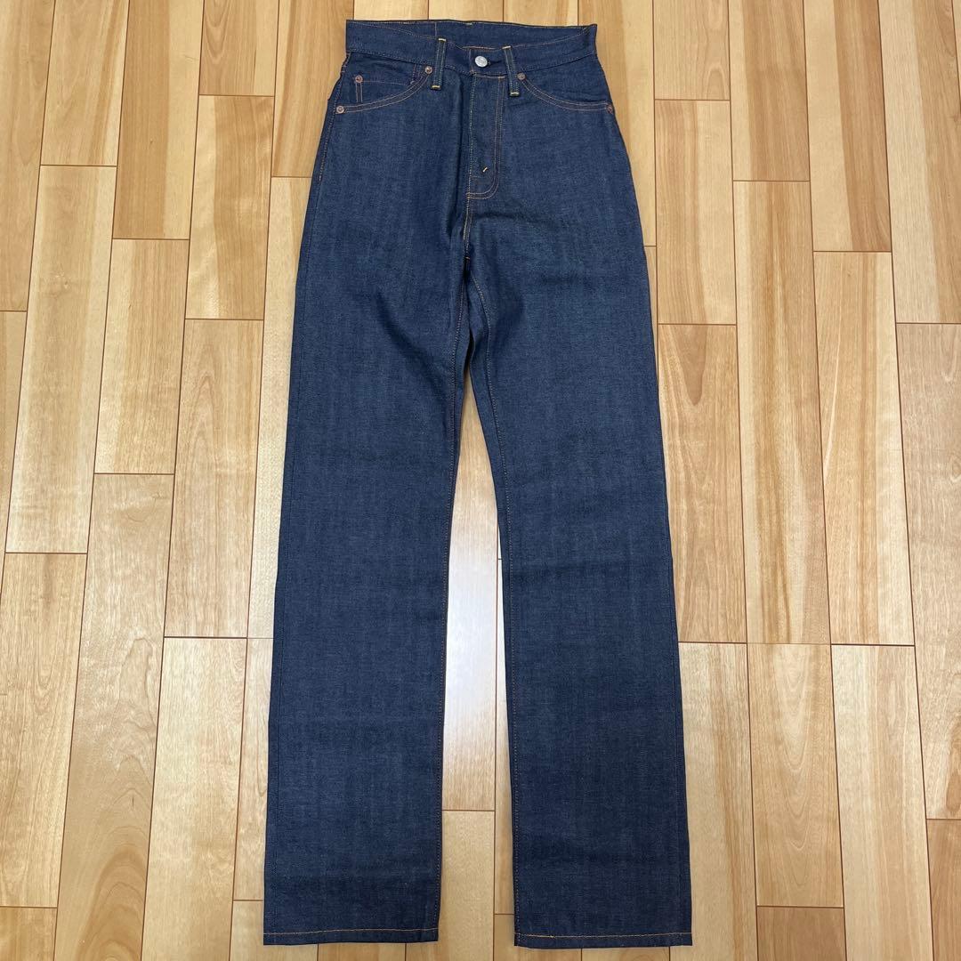 極美品 リーバイス 701 モンローデニムLVC 赤耳 w26 BIGE 日本製