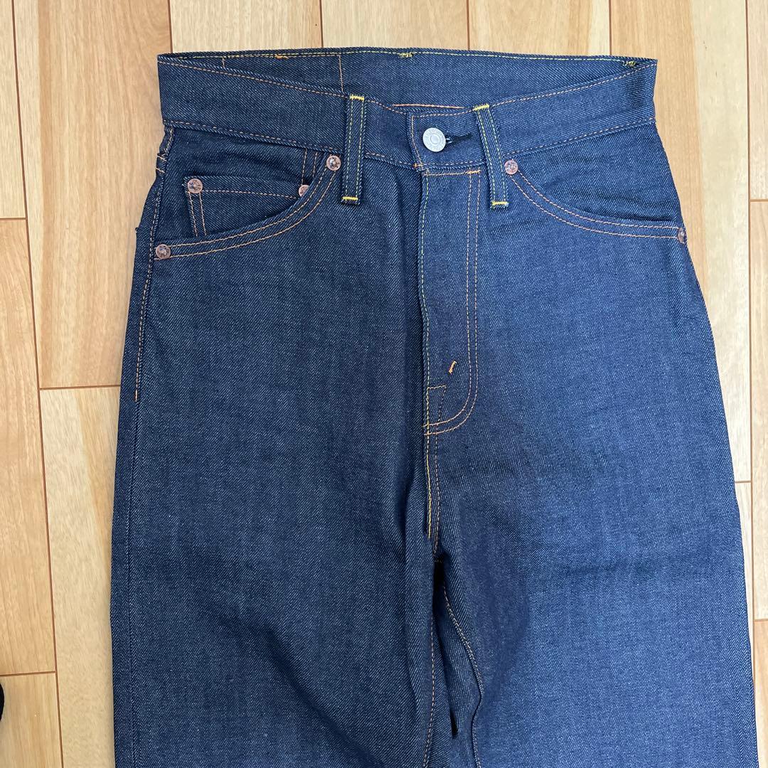 極美品 リーバイス 701 モンローデニムLVC 赤耳 w26 BIGE 日本製