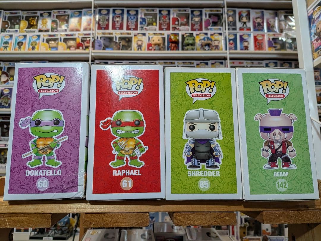 ファンコ Funko Pop! ミュータントタートルズ ドナテロ ラファエロ