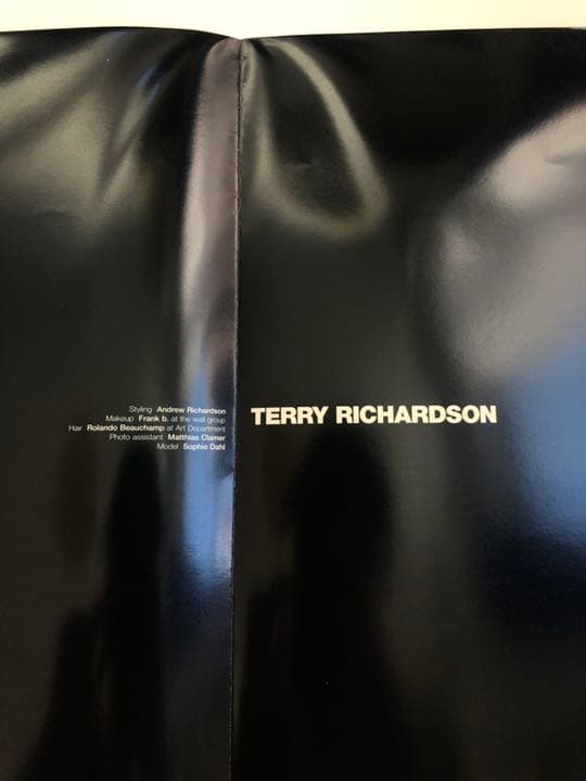 Visionaire 31 BLUE ポスター Terry Richardson