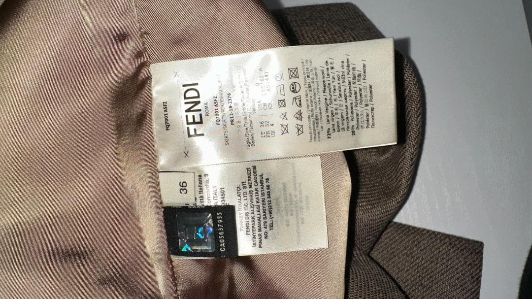 FENDI ロングスカート