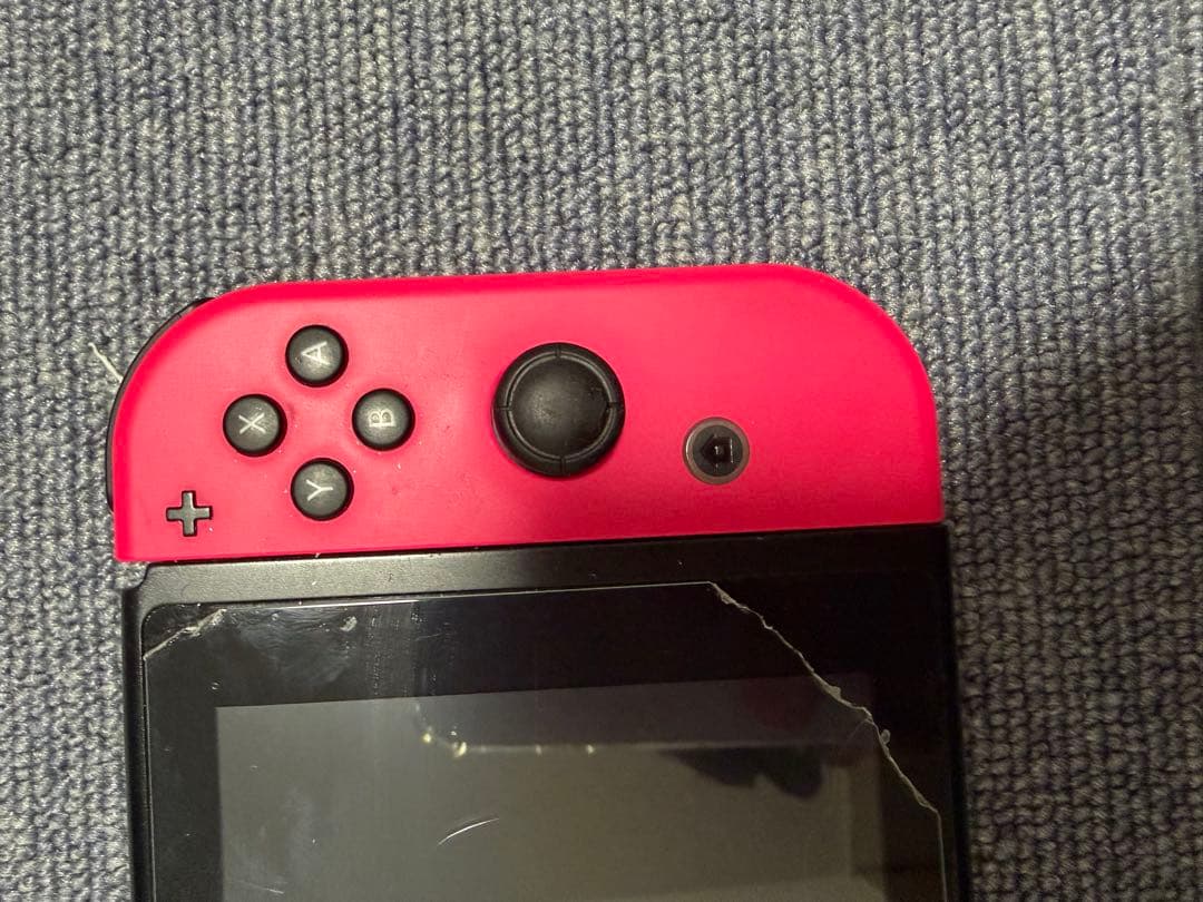 Nintendo Switch 本体 赤/青 ジョイコン スプラトゥーン2付き
