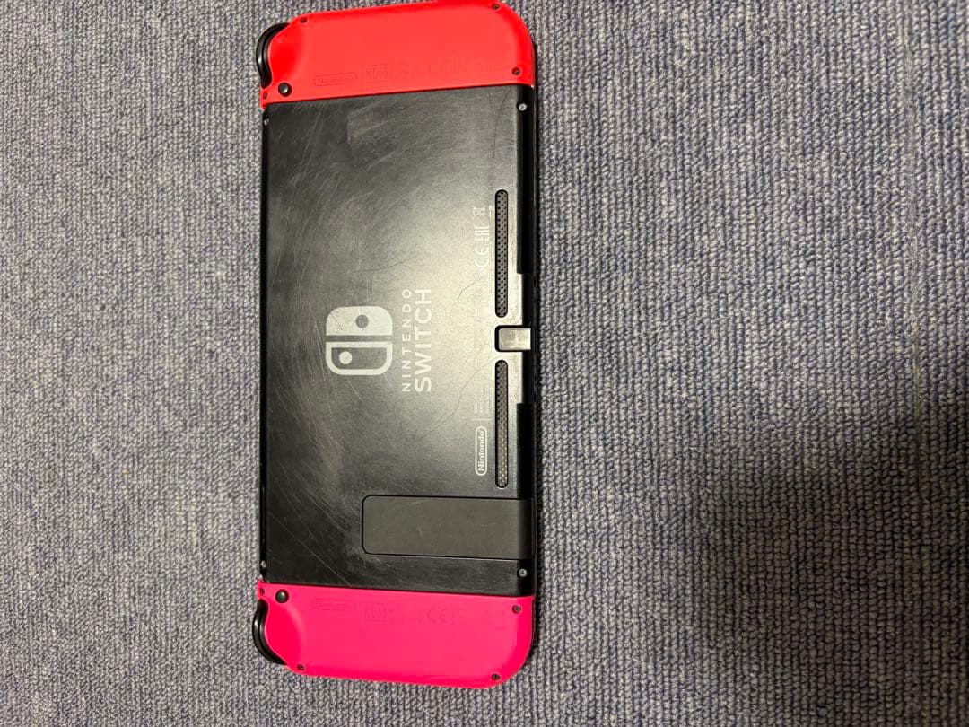 Nintendo Switch 本体 赤/青 ジョイコン スプラトゥーン2付き