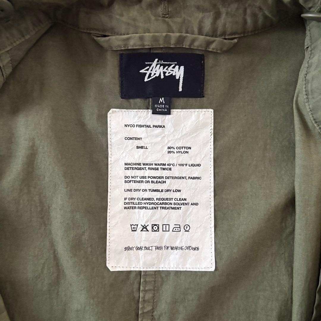 ジャケット・アウター stussy NYCO FISHTAIL PARKA 23ss M-65