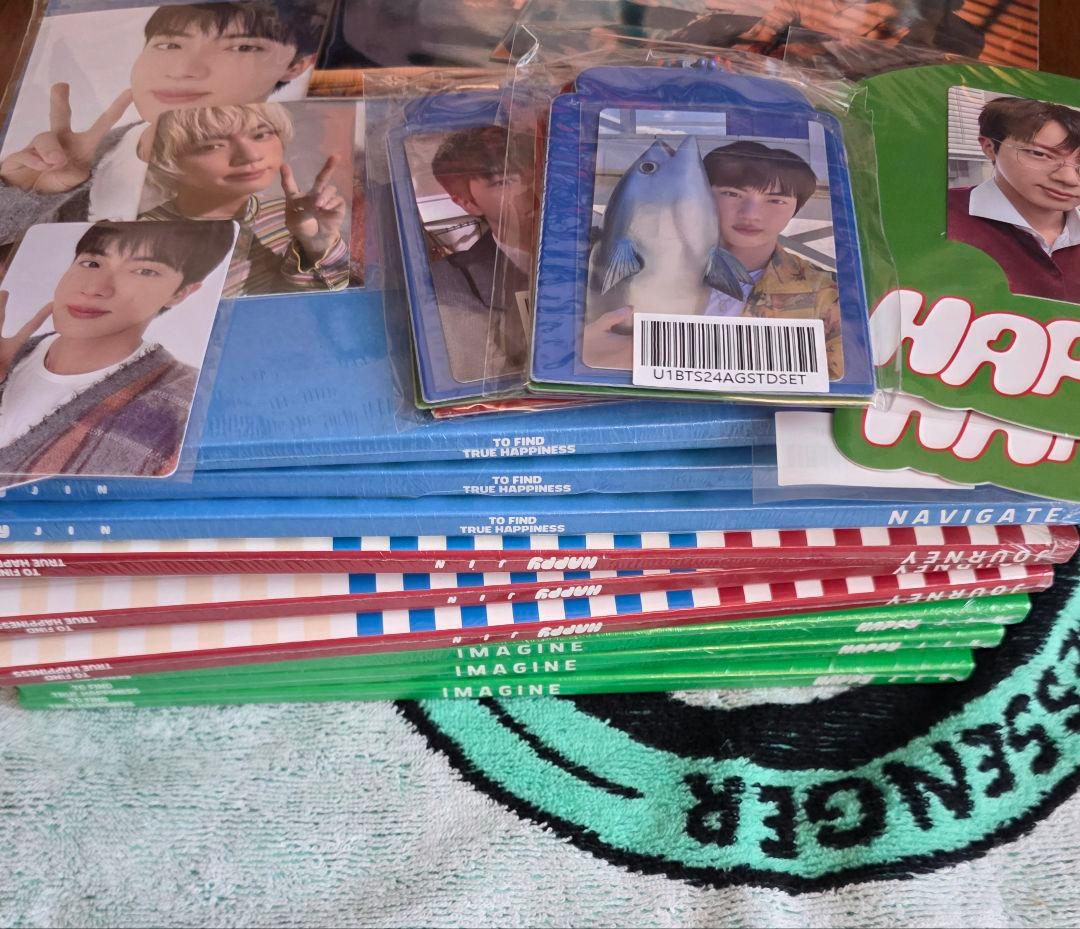 望月 BTS JIN Happy 3形態×3セット 公式グッズ