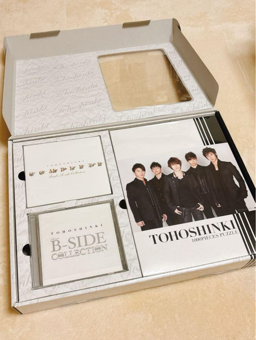 東方神起 COMPLETE SET BOX 初回限定 5人時代CD パズル付希少