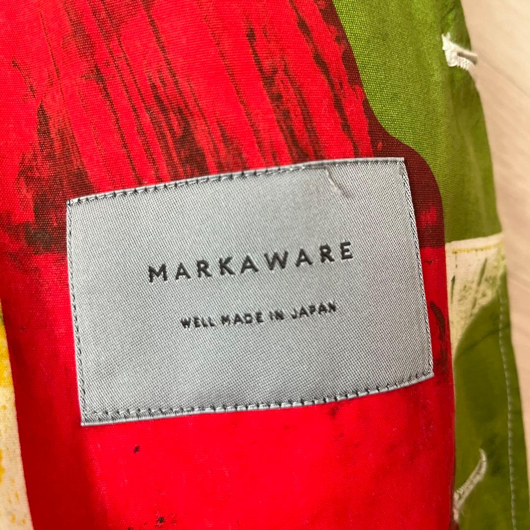 【希少】MARKAWARE マーカウェア 総柄 セットアップ スーツ サイズ1