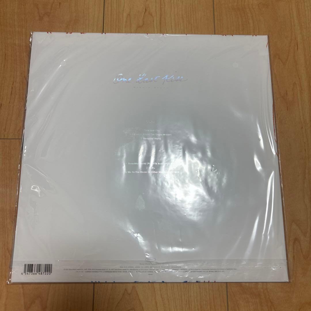 宇多田ヒカル　One Last Kiss レコード