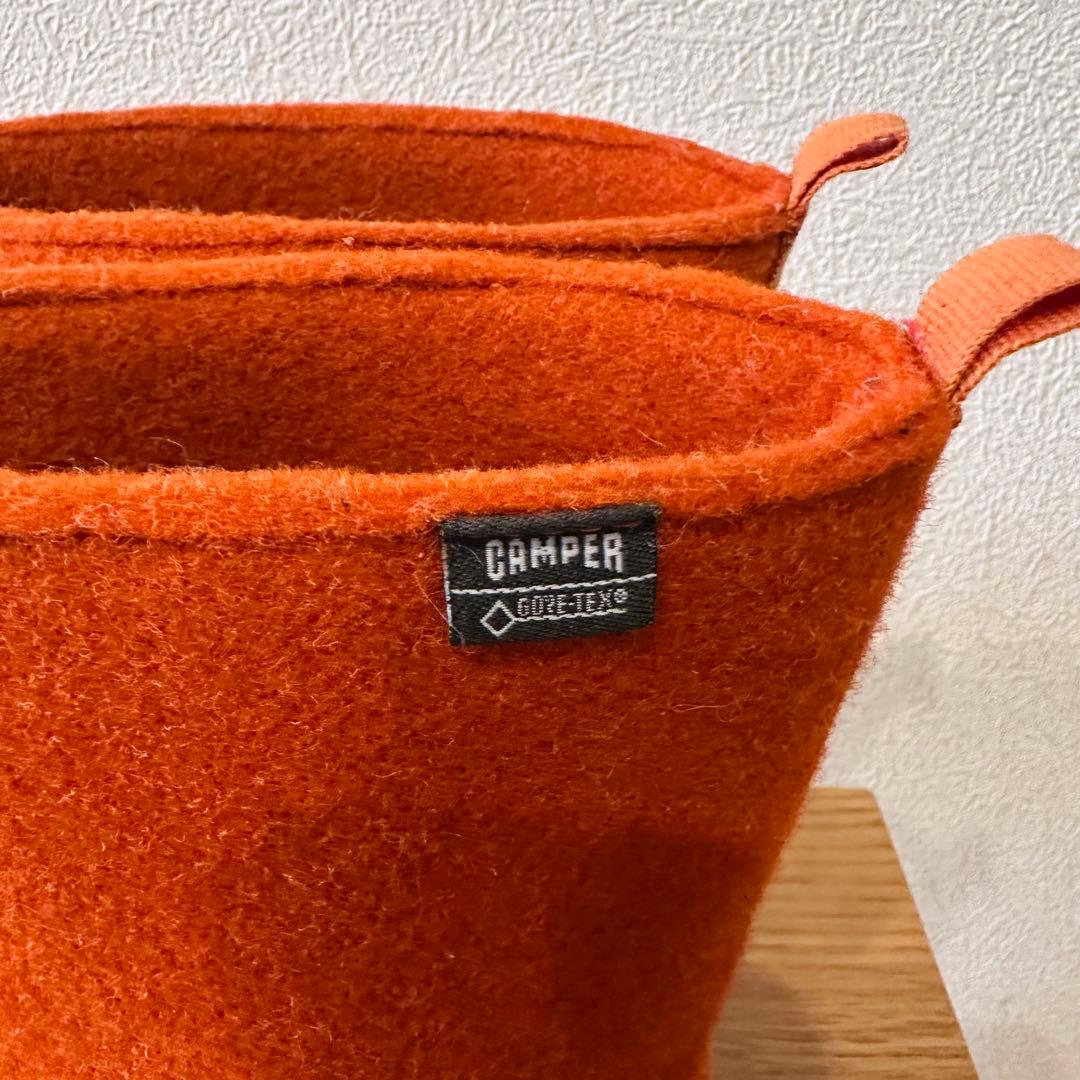 【新品未使用】CAMPER カンペール ワビ ウールブーツ