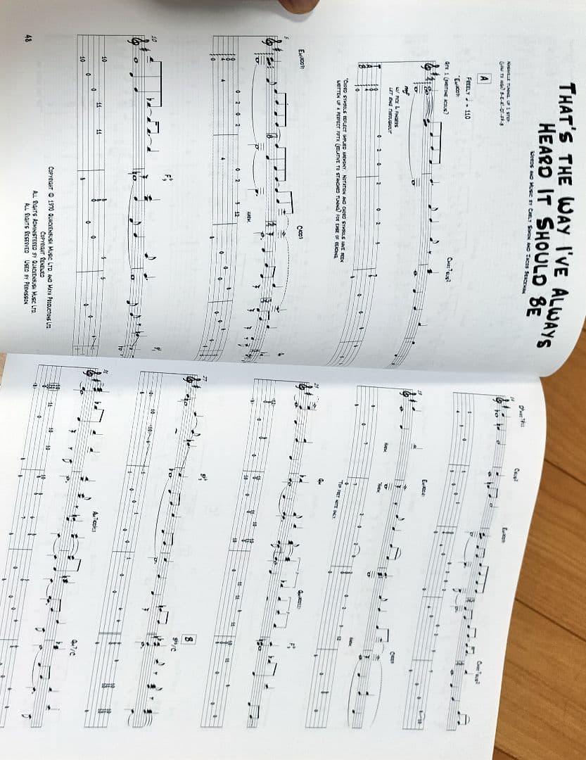 希少 海外取寄ギタースコア パットメセニー Whats It All About