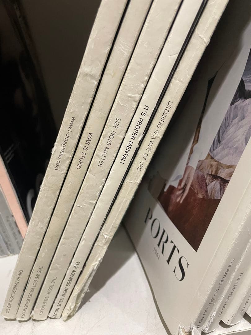 w*a様 処分予定お早めにどうぞ◾️i-D magazine 複数号