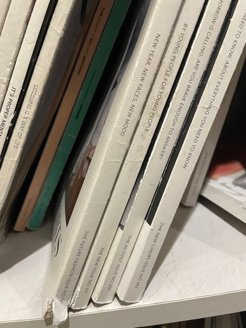 w*a様 処分予定お早めにどうぞ◾️i-D magazine 複数号