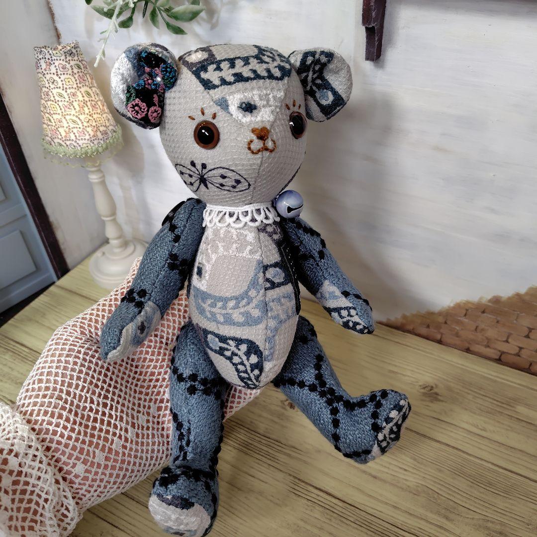 ミナペルホネン＊ハンドメイド＊ぬいぐるみ＊テディベア＊69