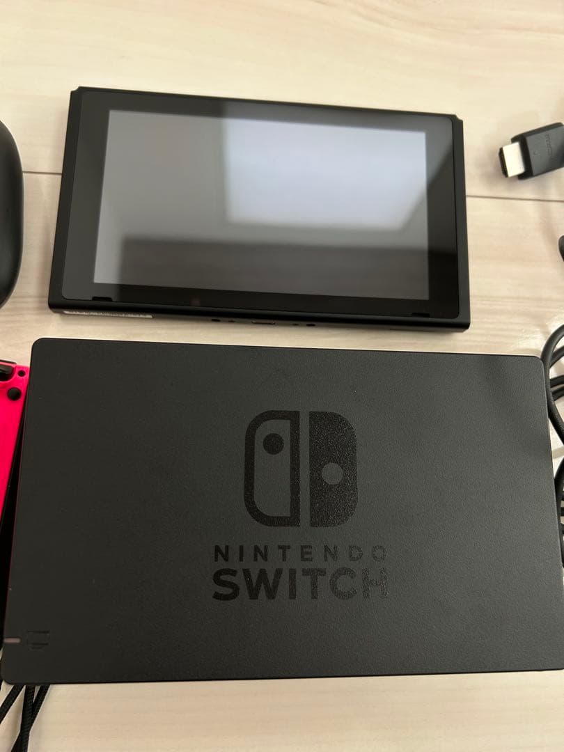 【箱無し】Nintendo Switch 本体 付属品 ジョイコン4個 セット