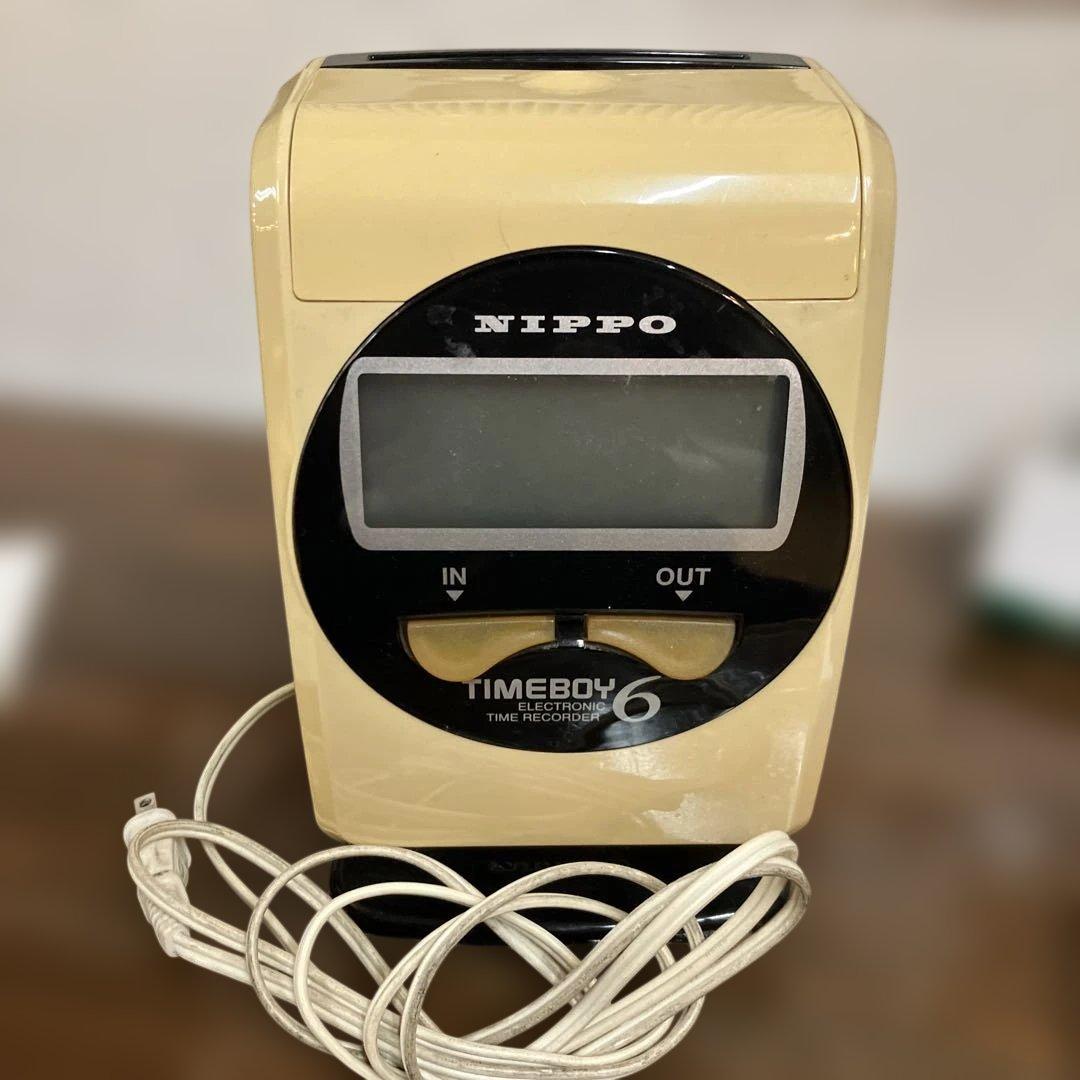 セ*☆様 NIPPO TIMEBOY 6 タイムレコーダー タイムカード ホルダ