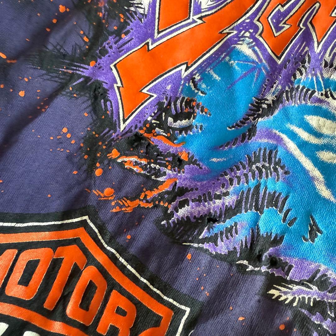 激レア harley davidson aop 90s イーグル Tシャツ