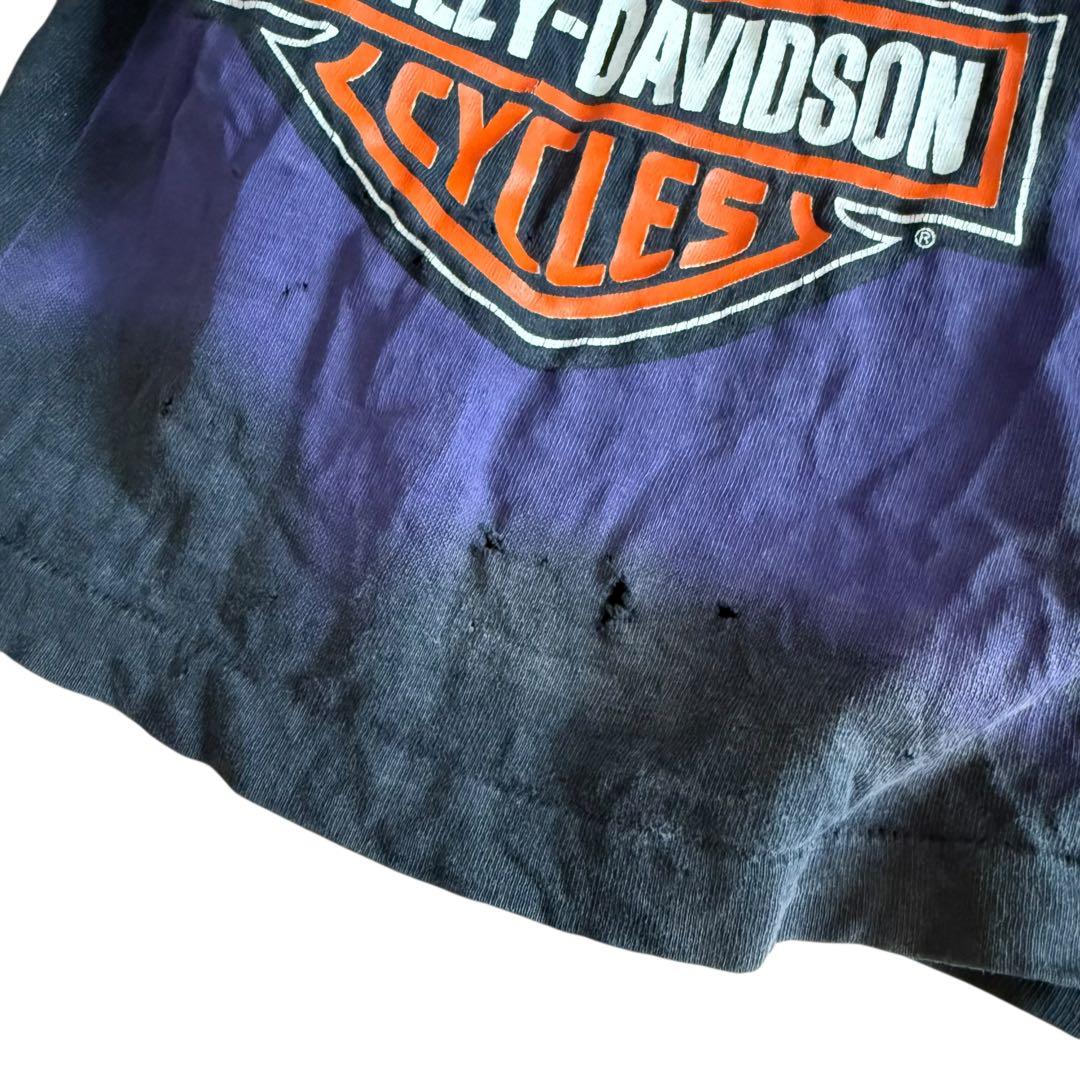 激レア harley davidson aop 90s イーグル Tシャツ