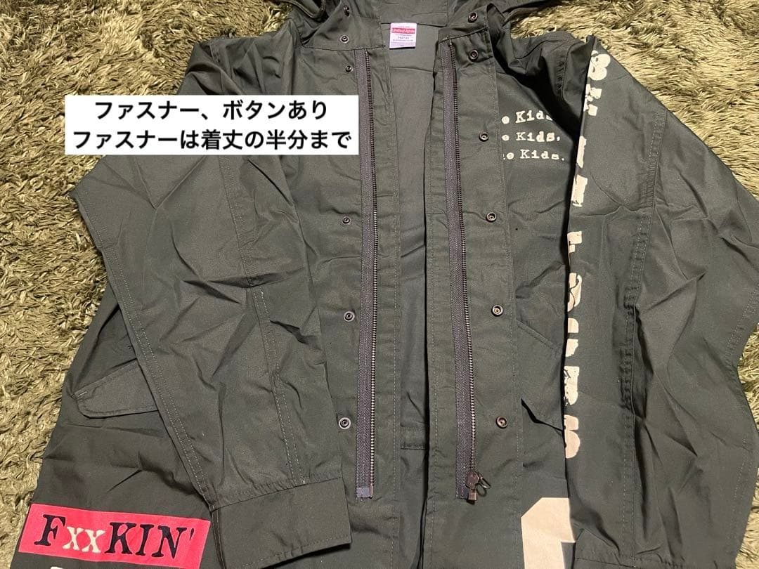 美品★10-FEET 20周年記念　フーテッドモッズコート