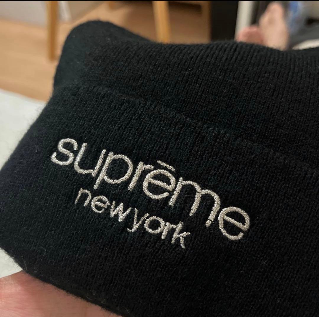 帽子 supreme llic classic logo beanie