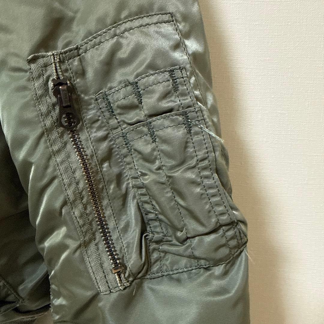 レア　USA製 肉厚 ALPHA 68年 復刻MIL-J-8279D MA-1