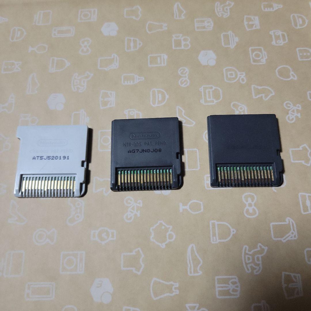 【中古DS/3DSソフト】たまごっちシリーズ3種類【+ジャンクソフト1本】