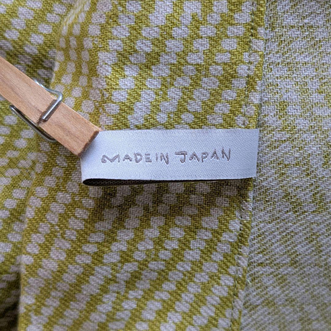 【美品】 パラスパレス イジェップ リネン スプリング コート グリーン L
