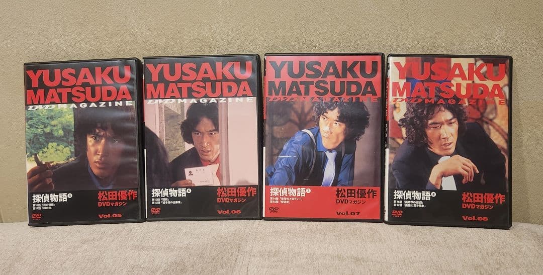 松田優作　DVDマガジン　探偵物語　15本セット