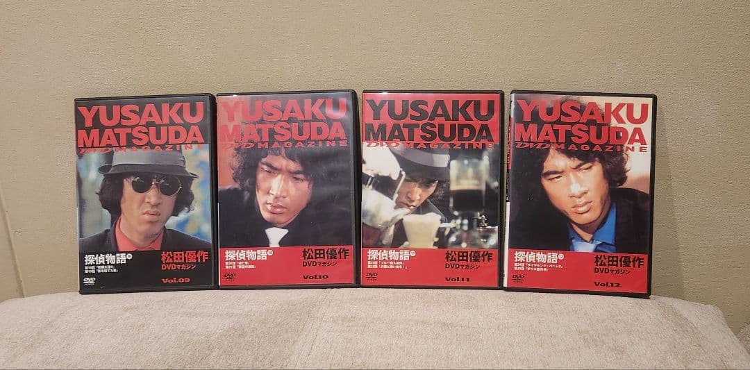 松田優作　DVDマガジン　探偵物語　15本セット