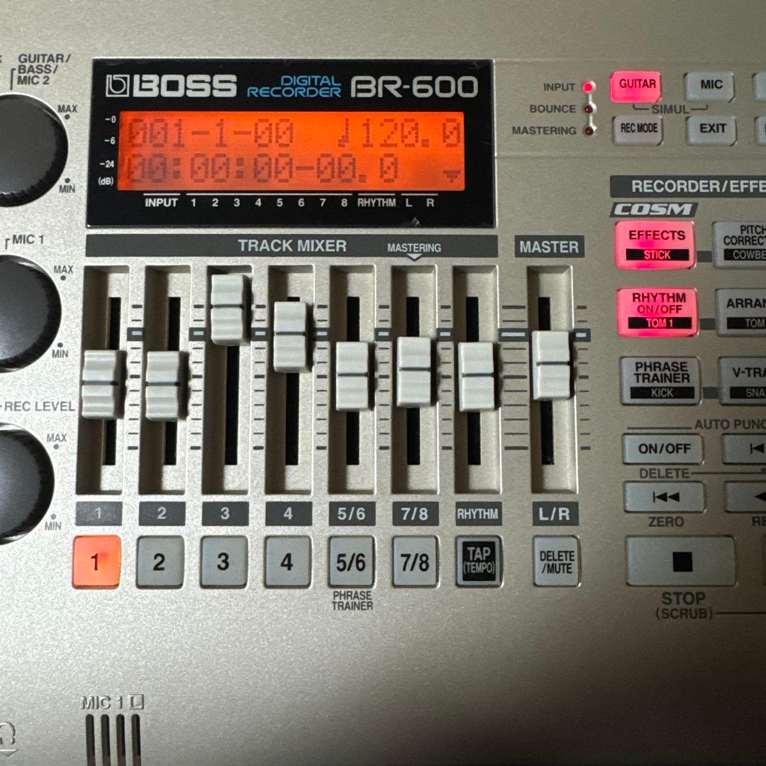 美品　BOSS BR-600 デジタルレコーダー（取扱説明書あり）