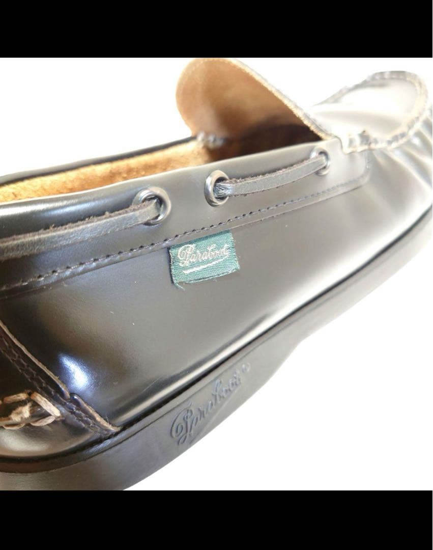Paraboot✕BEAMS別注 CORSE コルス ブラック モカシンシューズ