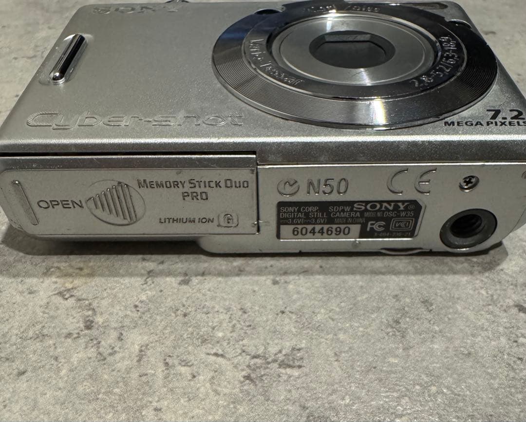 美品＊SONY Cyber shot W35 シルバー