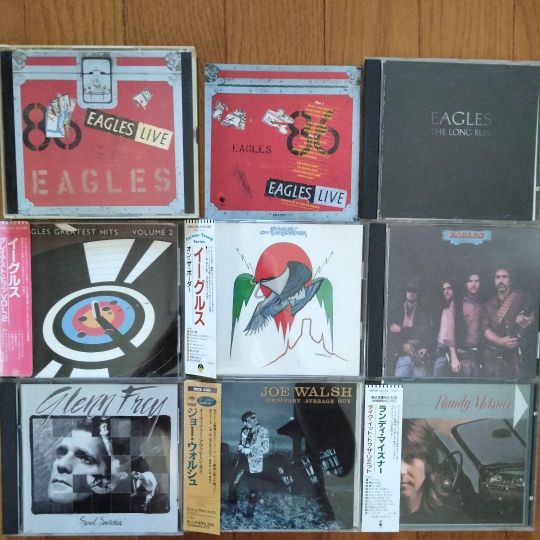 EAGLESイーグルス+各メンバー　CD albumアルバム8枚まとめ売り