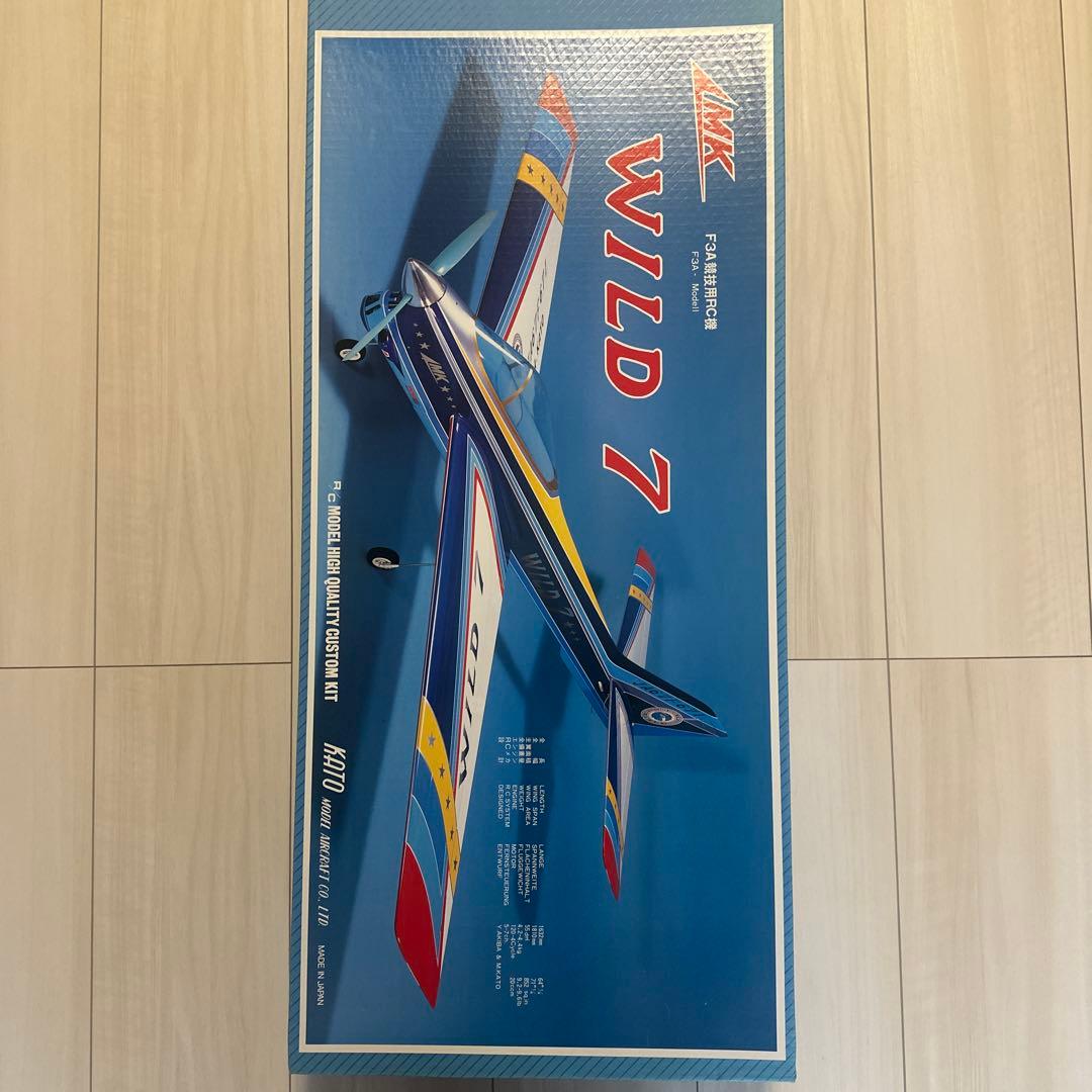 ラジコン　MK加藤無線飛行機　WILD 7（120-4Cycle）組立キット
