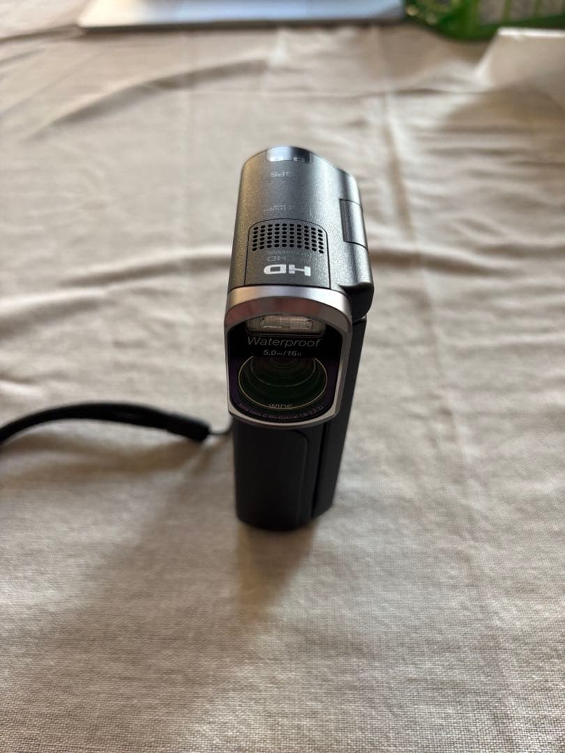 【美品】SONY HDR-GW77V ブラック 防水ビデオカメラ動作確認済み