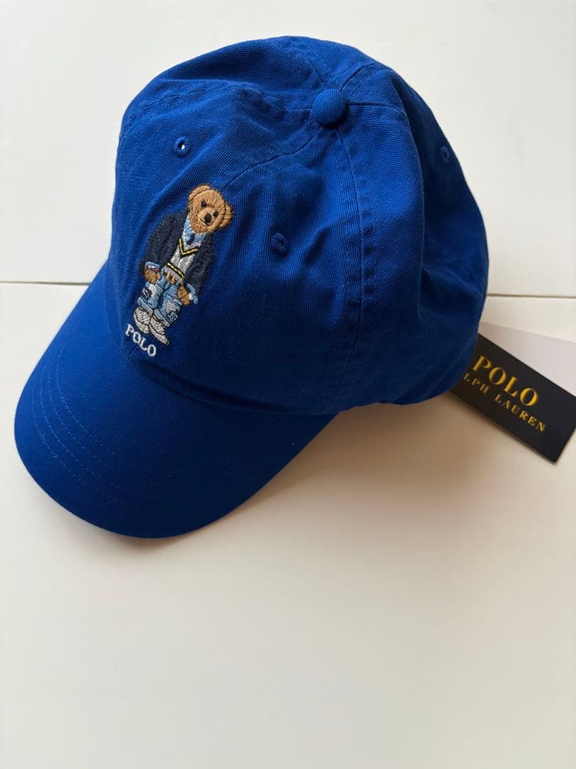 【未使用】Polo Ralph Lauren／ベースボールキャップ）　ポロベア