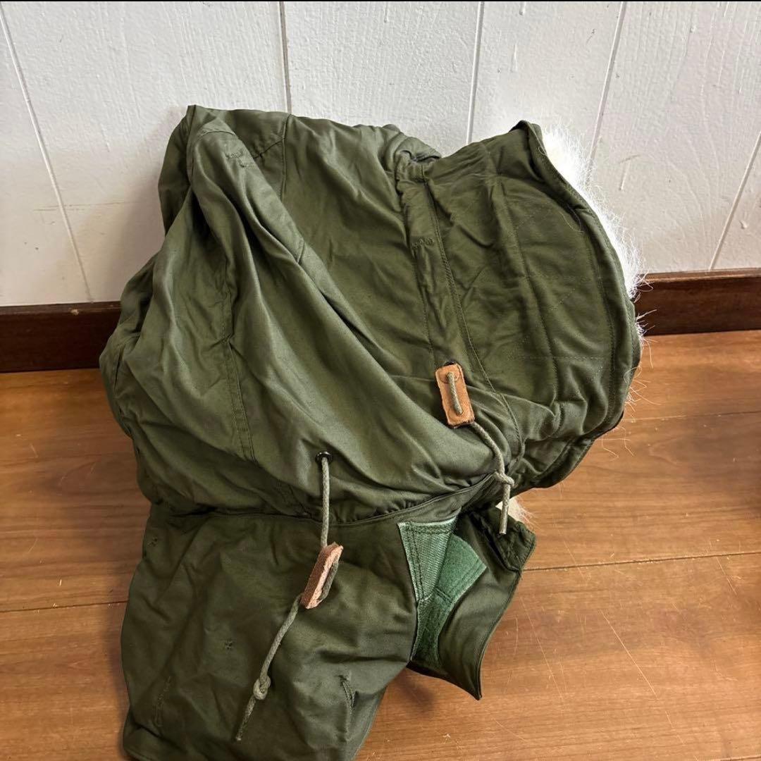 デッドストック　米軍実物　80s M65 フィッシュテールパーカーフード⑦
