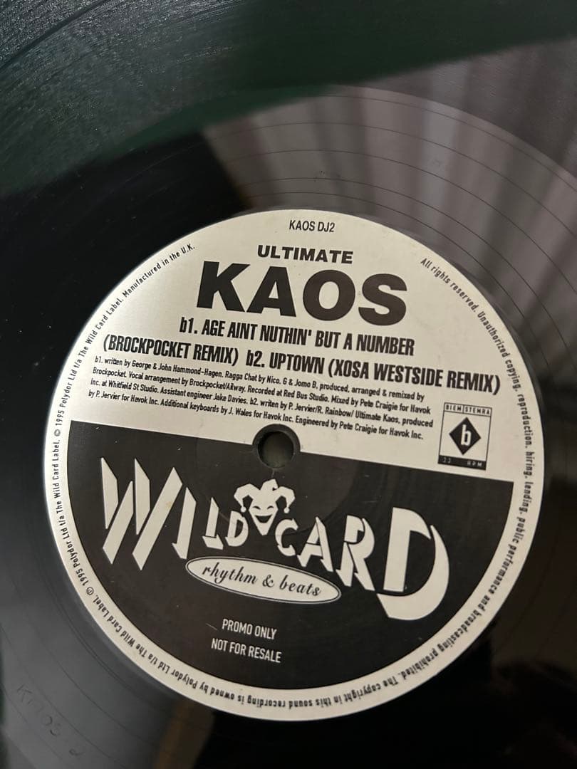 ULTIMATE KAOS 8TRACKS E.P レアpromo