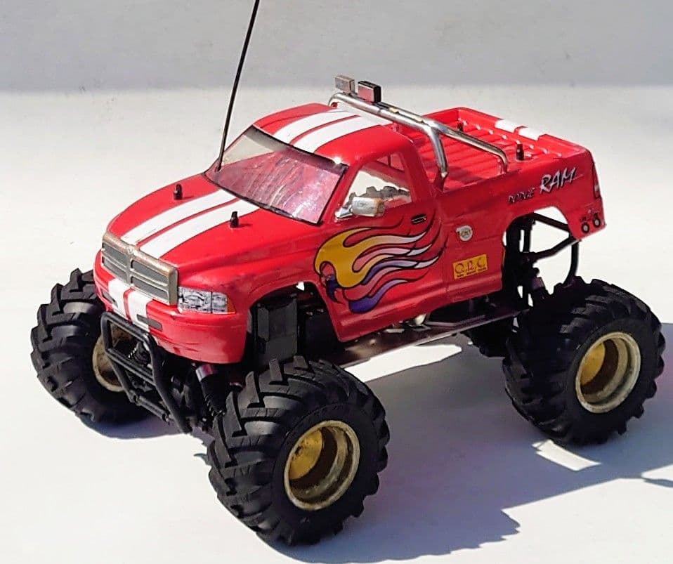 【動作確認済】京商ワイルドダッジラム GS15エンジン タッチスターター QRC