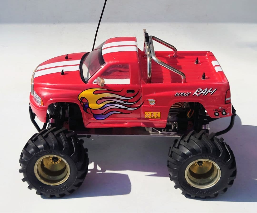 【動作確認済】京商ワイルドダッジラム GS15エンジン タッチスターター QRC