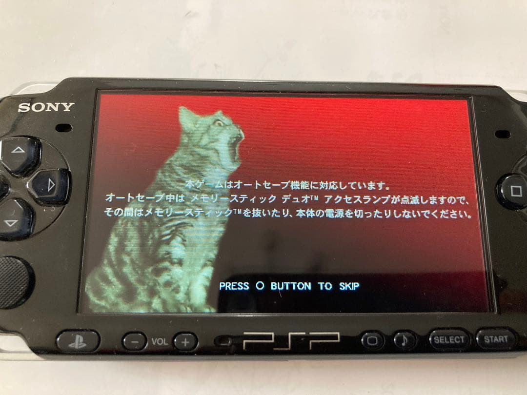 SONY　PSP　3000　 ブラック　本体と充電器