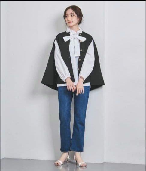 【新品未使用】UNITED ARROWS ユナイテッドアローズケープカーディガン
