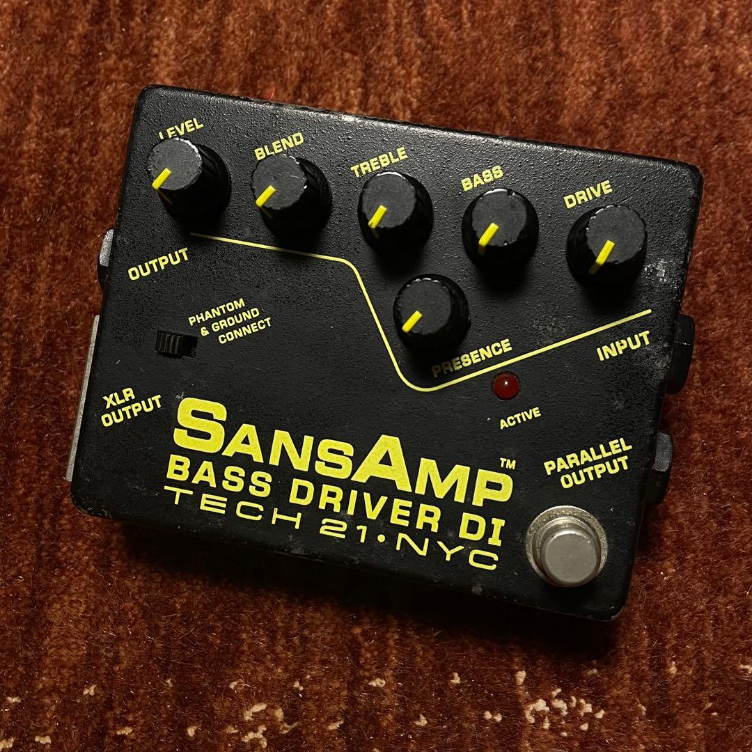 TECH21 SANSAMP BASS D DI サンズアンプ MXR